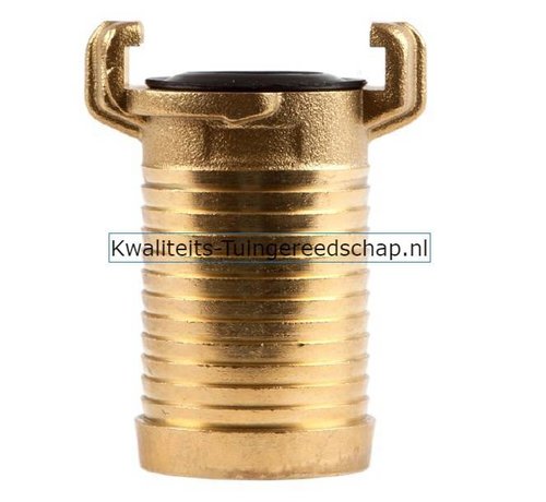 Polet Klauwkoppeling  Slang Kort  Messing  1"1/4 29 mm