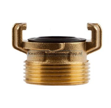 Polet Klauwkoppeling  Buitendraad  Messing  1 1/4" 29 mm