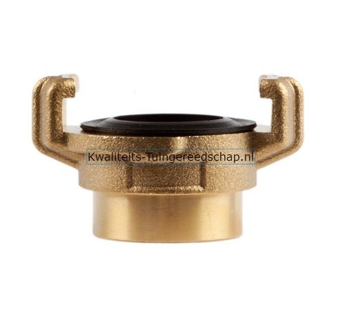 Polet Klauwkoppeling  Binnendraad  Messing 3/4" 19 mm