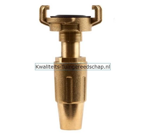 Polet  Sproeilans Messing 3/4"met Klauwkoppeling