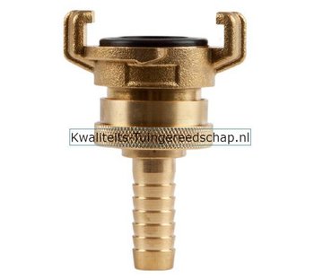 Polet Klauwkoppeling Slang Lekvrij Messing 1/2 13 mm