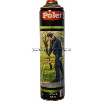 Polet Gasbus 600ml voor onkruidbrander (50100)