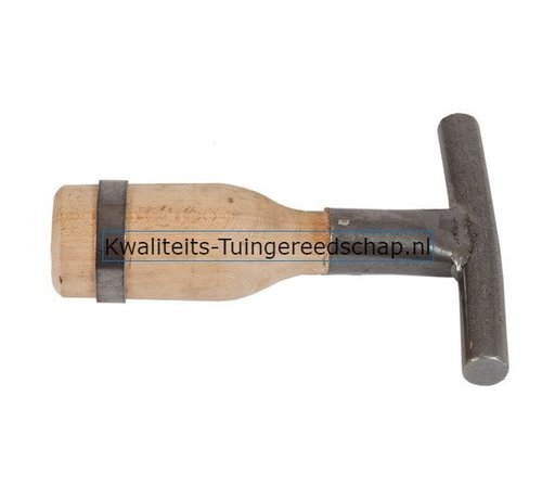 Traditional Polet Handgesmede Dallenhamer Houten Blok