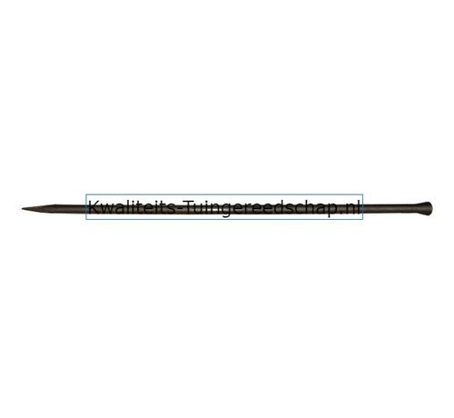 Traditional Polet Handgesmede Hefboom/Stootijzer Bol/Punt 1,25 m x 28 mm