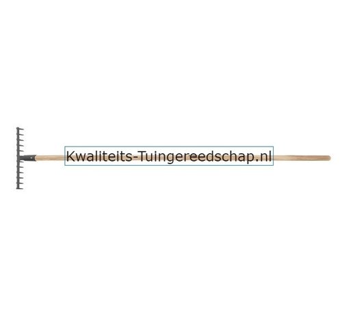 Traditional Polet Handgesmede Tuinhark 12 Tanden met Steel