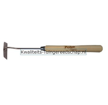 Traditional Polet Handgesmeed Groentehakje Recht 10 cm Lang Handvat