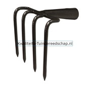 Traditional Polet Handgesmede Cultivator 4-Tands