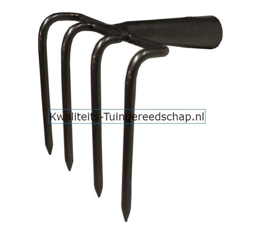 Traditional Polet Handgesmede Cultivator 4-Tands