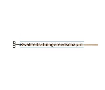 Traditional Polet Handgesmede Cultivator 4-Tands met Steel