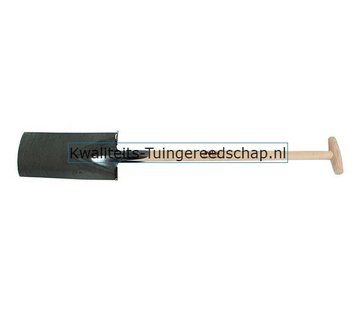Traditional Polet Handgesmede Tuinspade / Moestuinspade 310/170 T-Steel