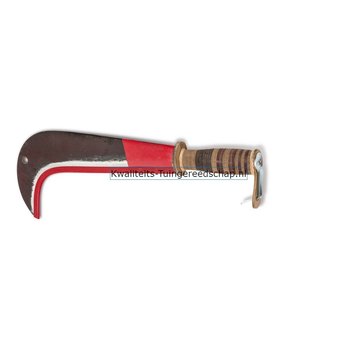 Polet Kapmes 30 cm Leren Handvat