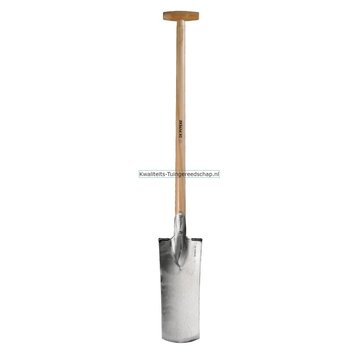 De Pypere Spitspade Traditioneel de Pypere met T-Steel 400 X 140