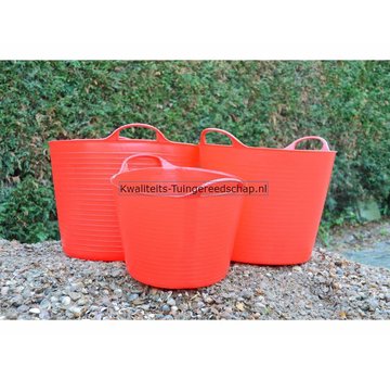 Red Gorilla Tub-Trugs Tub-Trug -Set-14-26-42 Liter Rood The Original