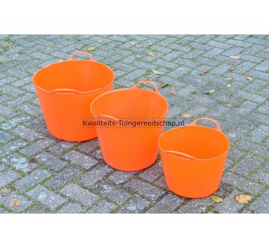 Tub-Trug-Set-14-26-42 Liter Oranje The Original