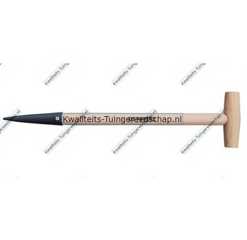 De Pypere Plantstok  Lange Steel met T-Handvat  de Pypere