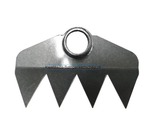 Traditional Polet Polet Traditional Handgesmede Hak 220 mm 4 Tanden met steel