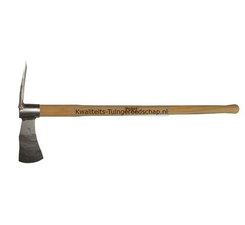 Traditional Polet Bijlhouweel Klein Handgesmeed met Steel