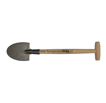 Traditional Polet Handspade  Rond Handgesmeed met Steel 45 cm