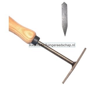 De Pypere Handgesmede Onkruidkrabber de Pypere Essen Handvat 140 mm