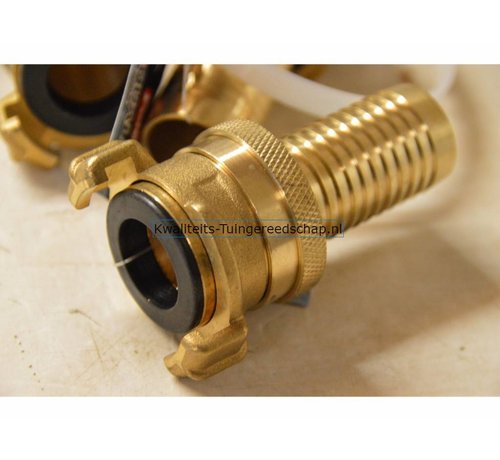 Polet Klauwkoppeling Slang Lekvrij Messing 1" 25 mm