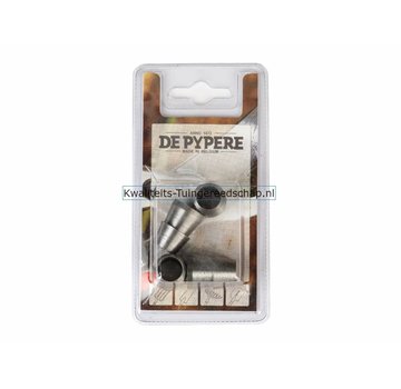 De Pypere Metalen Spie  4 stuks rond 18 x 25