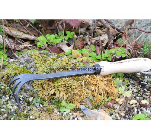 De Pypere Bio Cultivator 3 -Tands 140 mm Essen handvat  de Pypere