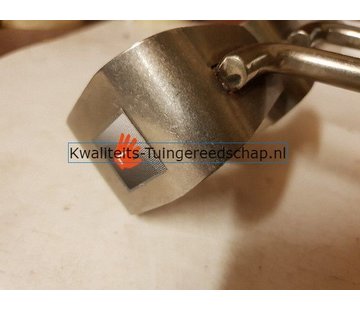 Polet U-Schoffelhak 100mm linkshandig met steel 1,5m