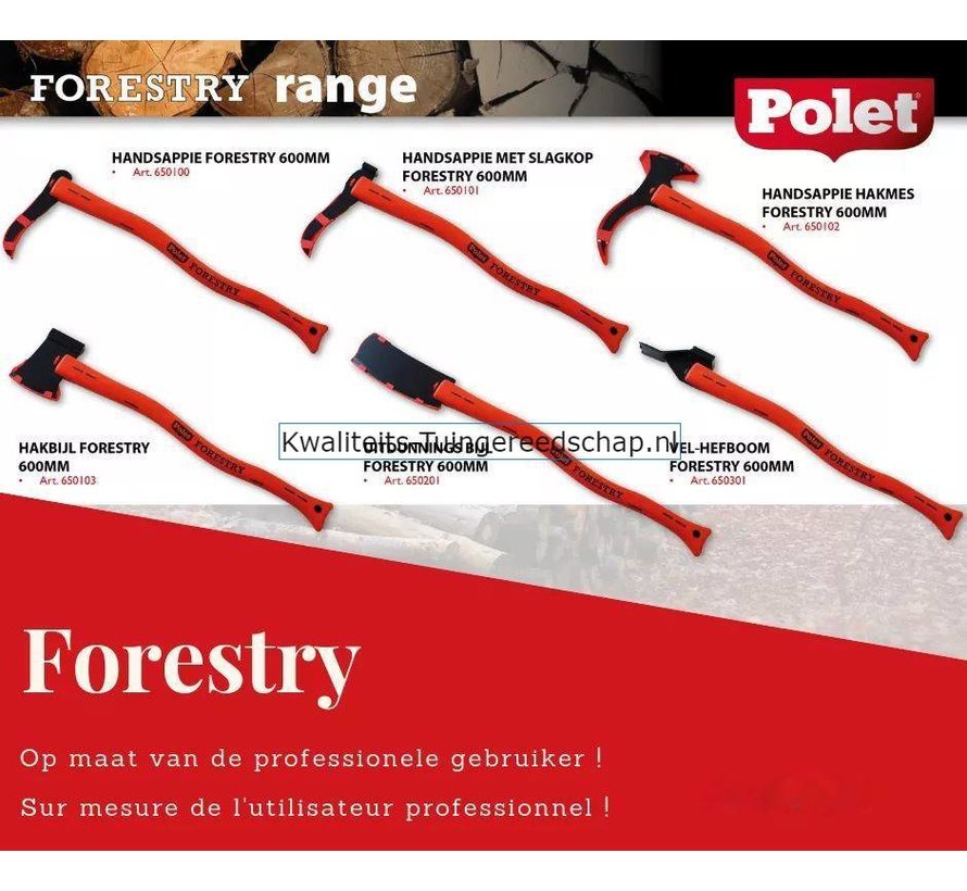 Uitdunningsbijl Forestry 600 mm