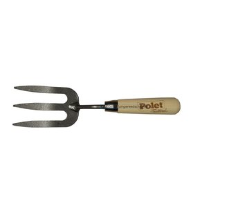 Traditional Polet Handgesmede Handwiedvork 3 Platte Tanden