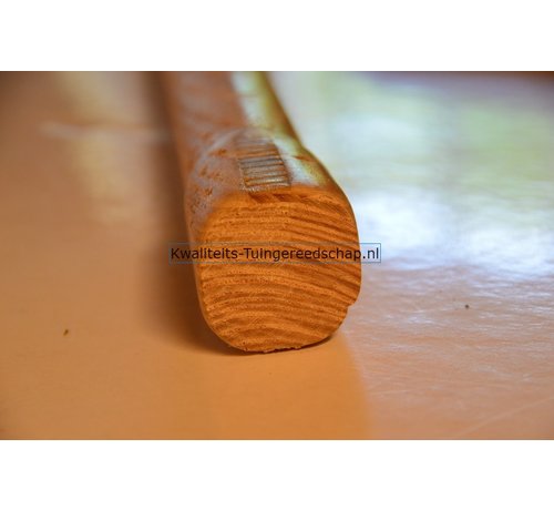 Kwaliteits-tuingereedschap Steel voor Tuinhamer Rond 1000 x 34 mm Uiteinde Vierkant 44 x 44 mm Essenhout