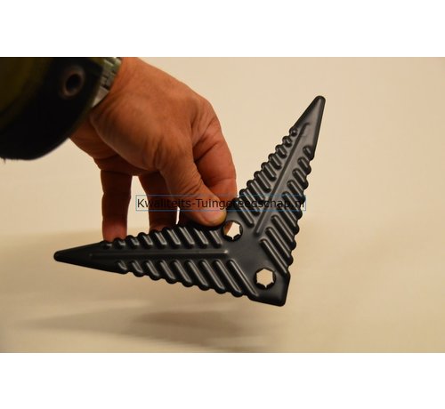 Polet Reserveblad Vleugelschoffel Carbonstaal 220 mm