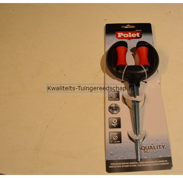 Polet Slanggeleider Kunststof met Stalen Grondpin