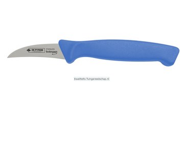 De Pypere Mes HACCP Gebogen met punt 60 mm