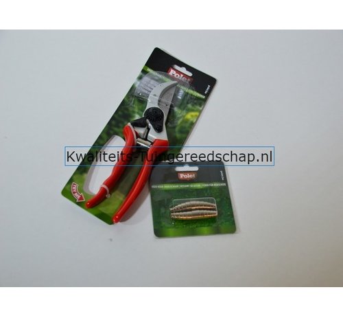 Polet Geschenkset Snoeischaar Type 2 - 210 mm - met reserve veren