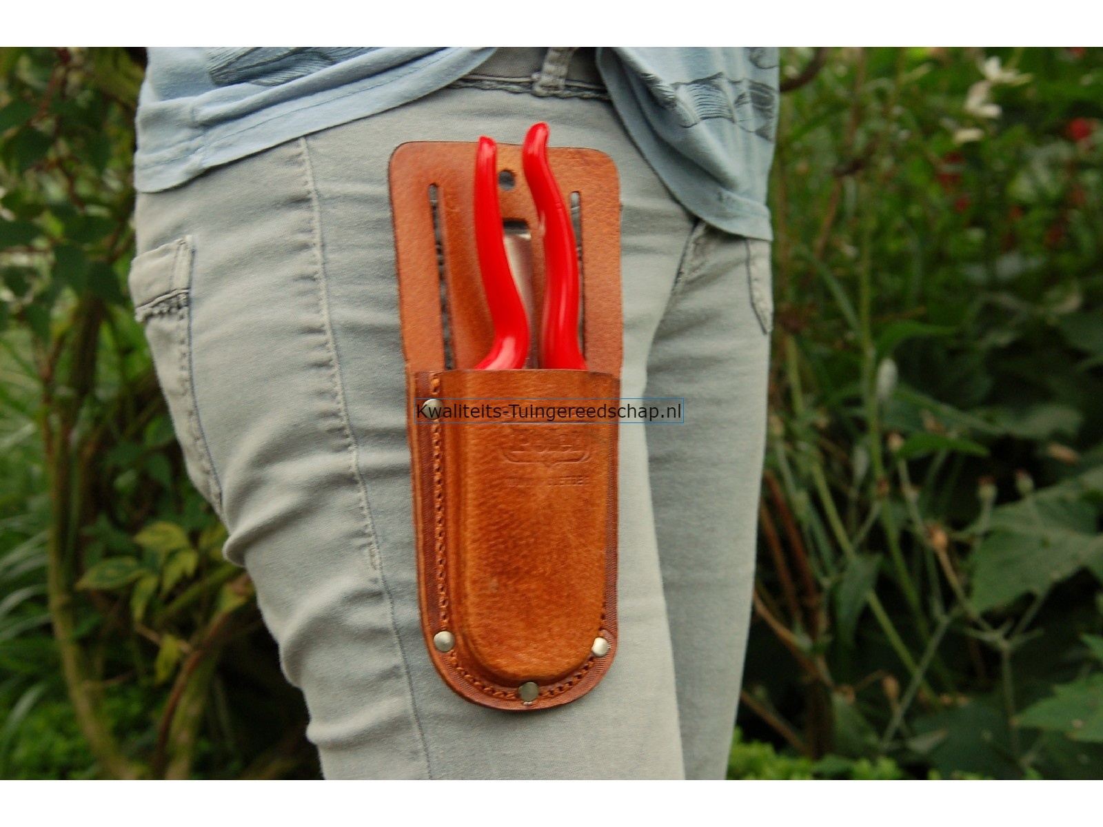 Lederen holster voor snoeischaar - Tuingereedschap kopen? | Korting tot 75