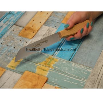 De Pypere Professioneel Mes Gekarteld Houten Handvat 180 mm