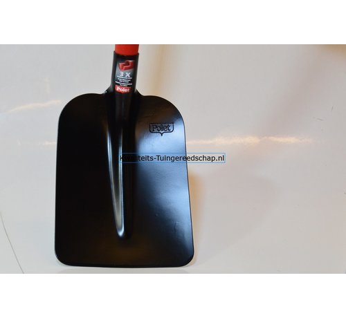 Polet Betonschop Gesmeed 290 x 220 mm Afgeronde hoeken  met Lange Fiber steel