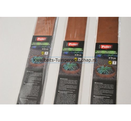 Slakkenring 25 cm diameter set 3 stuks