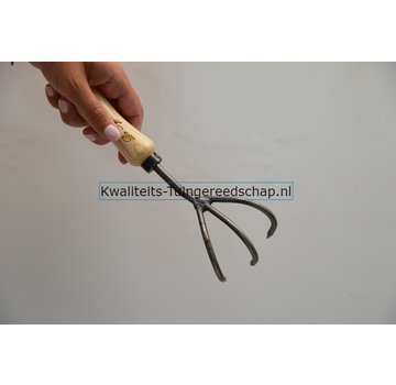 De Pypere Handgesmede 3-Tands Cultivator 140 mm Essen Steel de Pypere