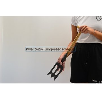 De Pypere Handgesmede Mini Spork Drie Tanden 400 mm Essen T-Steel