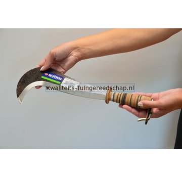 De Pypere Gesmeed  Hakmes Wallonië met Leren Handvat