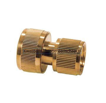 De Pypere Snelkoppeling Messing 3/4"