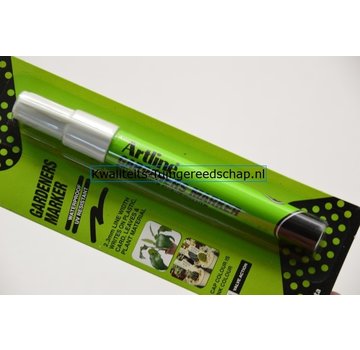 Merkstift voor Plantenlabel Leisteen  Zilver