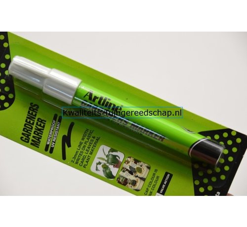 Merkstift voor Plantenlabel Leisteen  Zilver