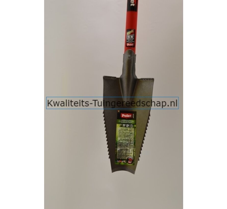 Boomwortelspade POLYGATOR 380/140/3 Fiber T-Steel 5001   Boomwortelspade 380/140/3 Fiber T-Steel 5001 Polygator