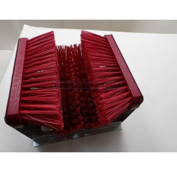 Polet Schoenenveger Metaal met 4 PVC borstels