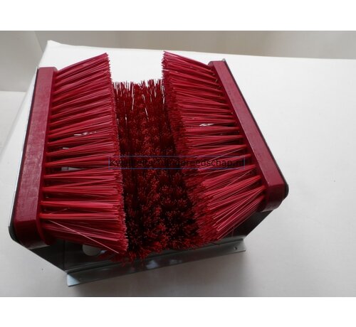 Polet Schoenenveger Metaal met 4 PVC borstels