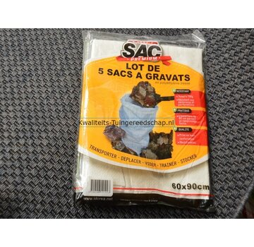 Power-Sac Puin- en tuinafvalzak 5 st. herbruikbaar 70 L