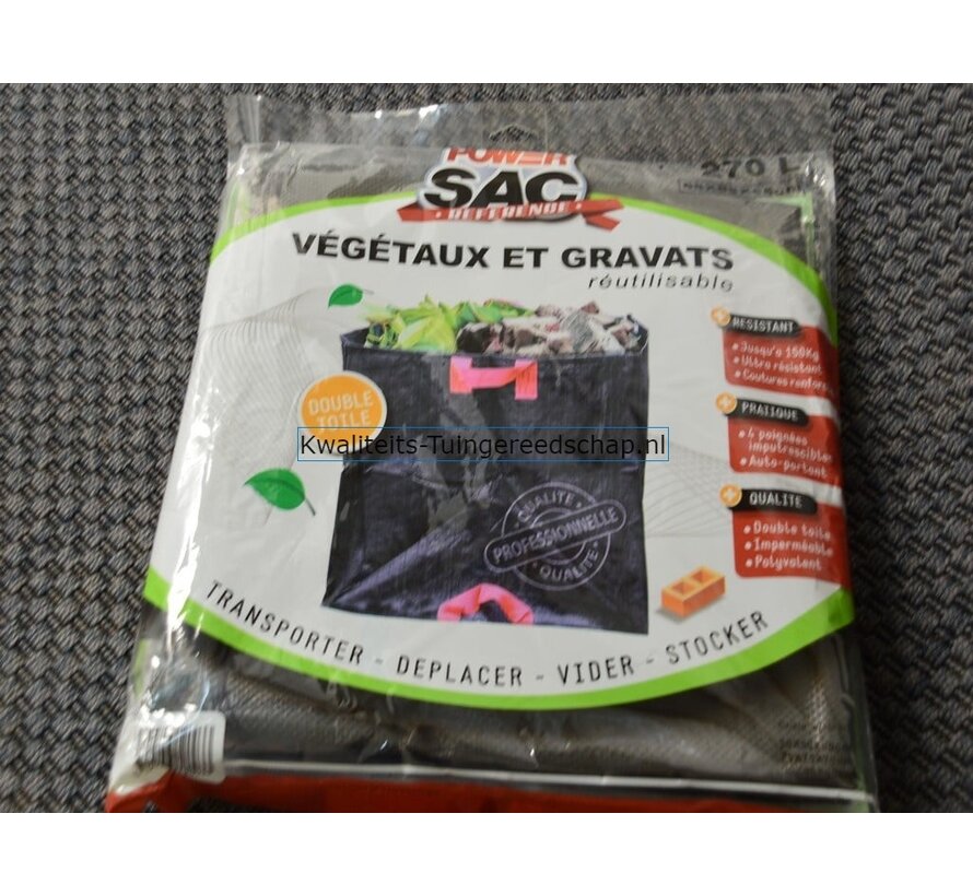 Power-Sac bouw- en tuinafvalzak Reference 400 L