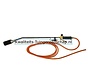 Brander 60mm/1000mm ontsteking + 5 meter slang + reduceer shell